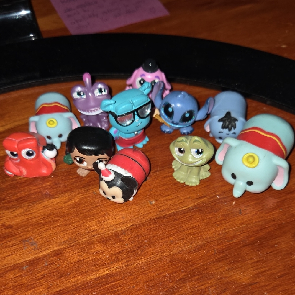 Disney Character Figurines Set